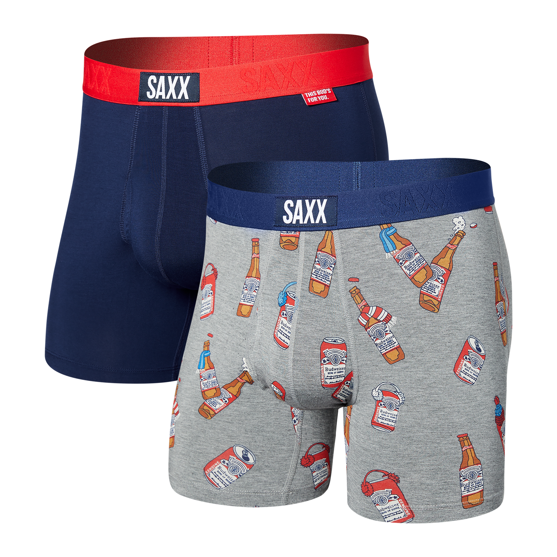 Budweiser SAXX Ultra Super Soft 2PK – Shop Beer Gear