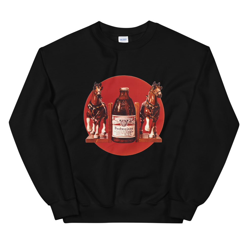 Budweiser Clydesdales Unisex Sweatshirt Shop Beer Gear