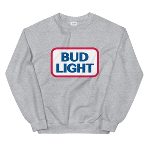 Bud Light Red and Blue Logo Sweatshirt