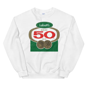 Sweat-shirt unisexe Labatt 50 Vintage