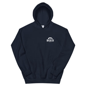 Busch Navy Hoodie with Back Logo – Shop Beer Gear