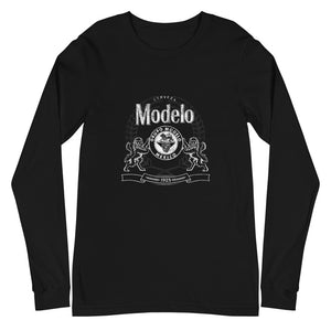 Modelo Black Unisex Long Sleeve Tee